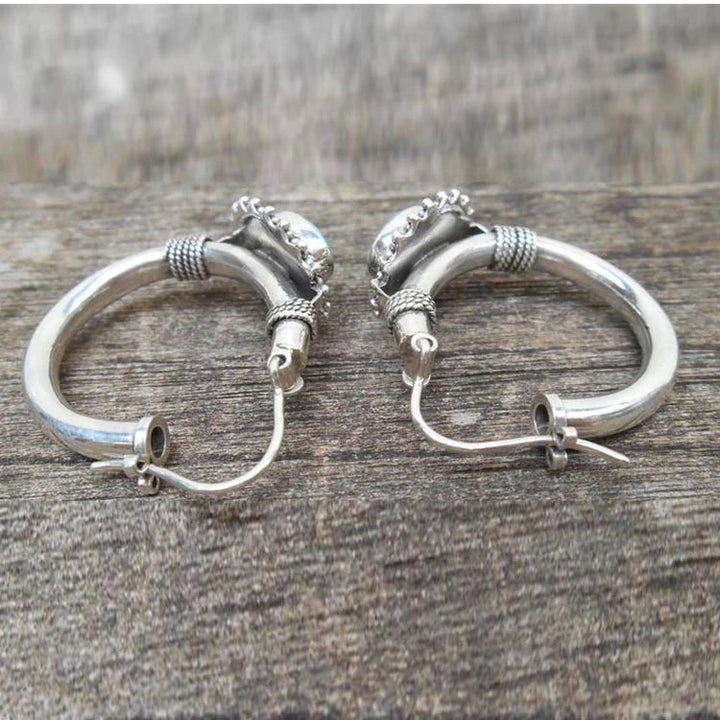 Retro Turquoise Earrings