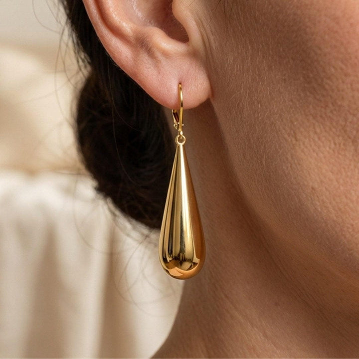 Extended Teardrop Earrings