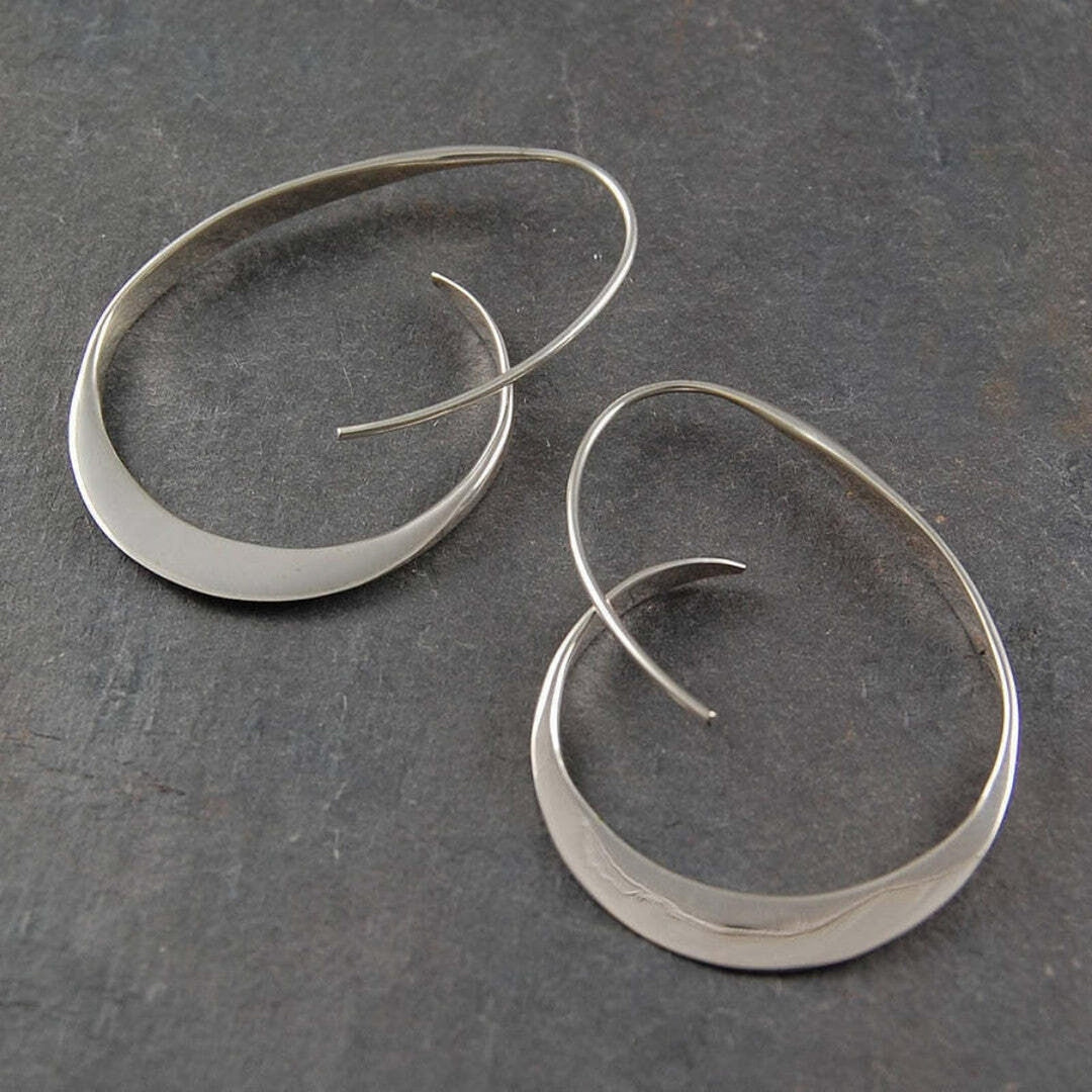 Twisted Spiral Dangle Earrings