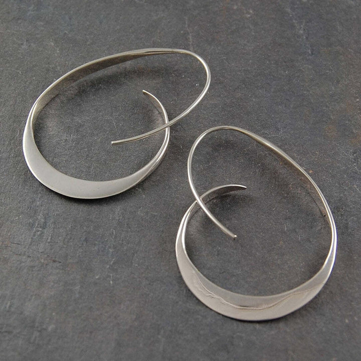 Twisted Spiral Dangle Earrings
