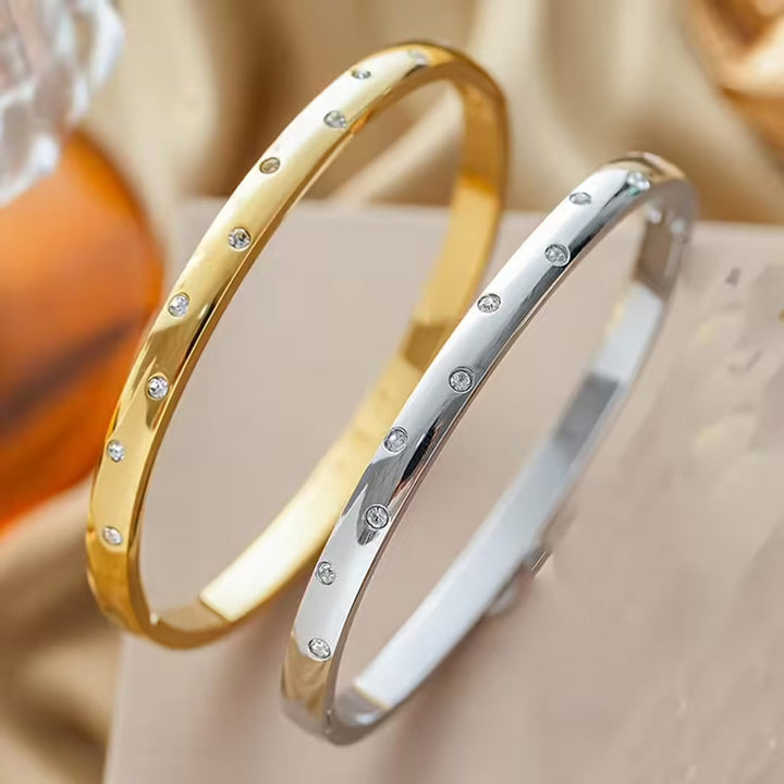 Eternal Golden Zirconia Bracelet