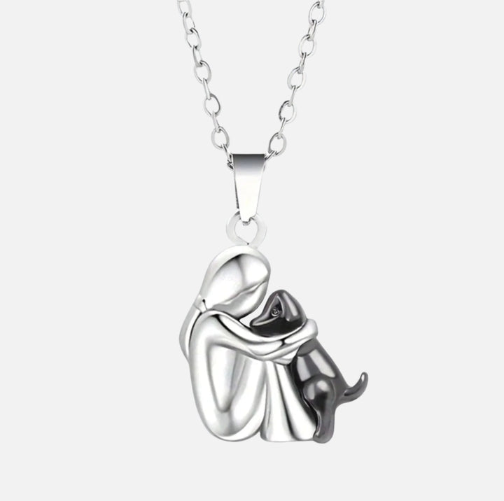 Canine Affection Pendant Necklace