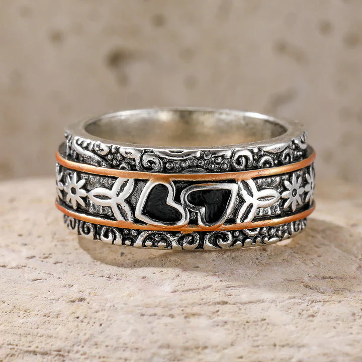 Personalized Silver Heritage Band