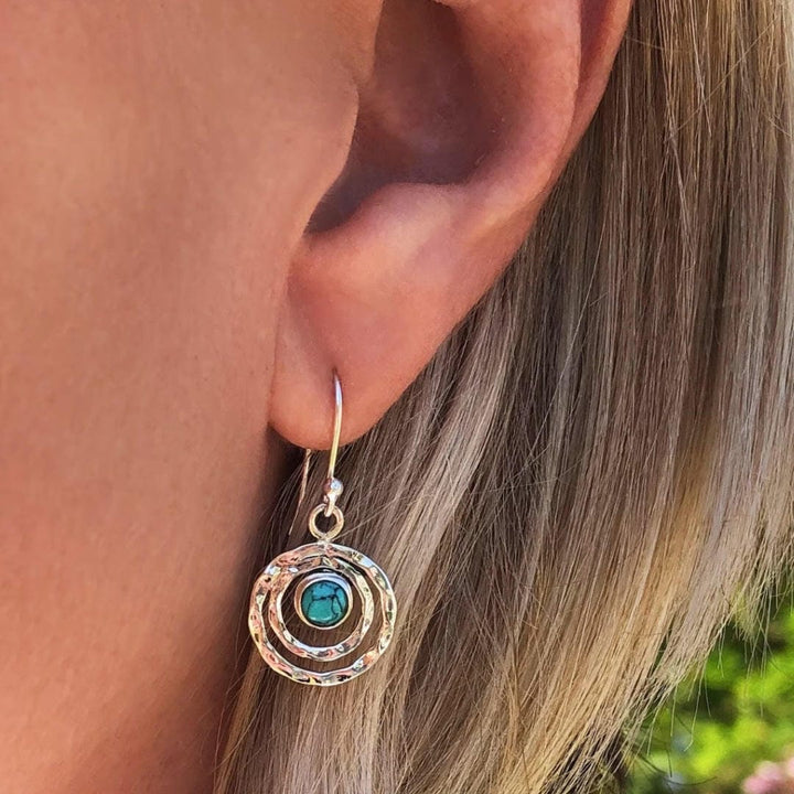 Saturn-Inspired Bohemian Earrings