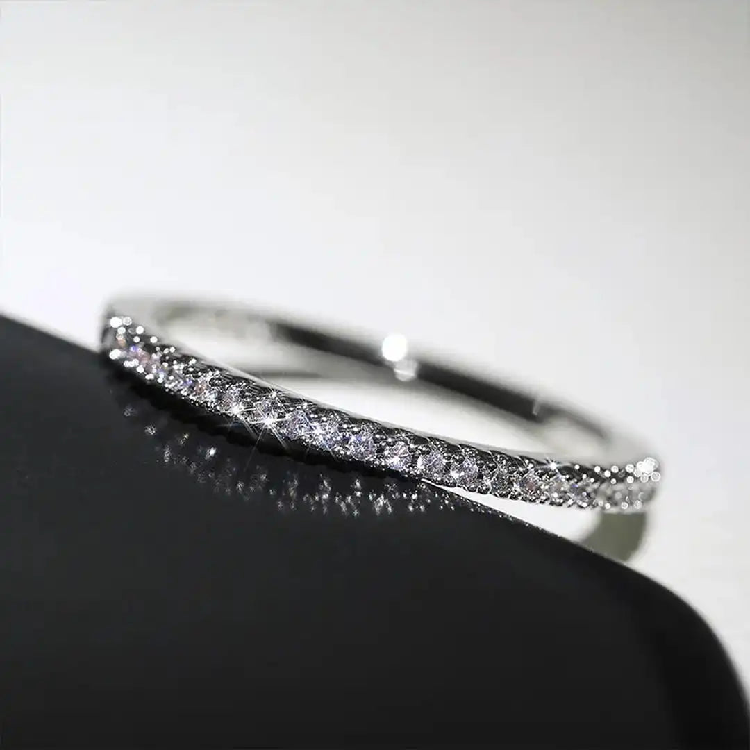 Elyse Simple Zirconia Band