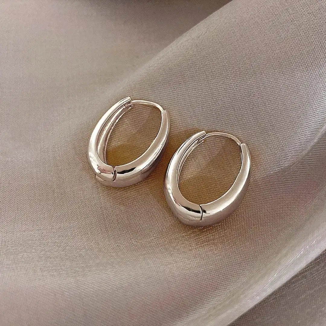 Timeless Golden Hoop Earrings
