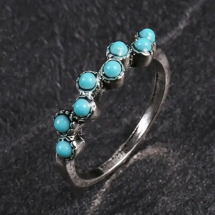 Eternal Turquoise Beaded Band