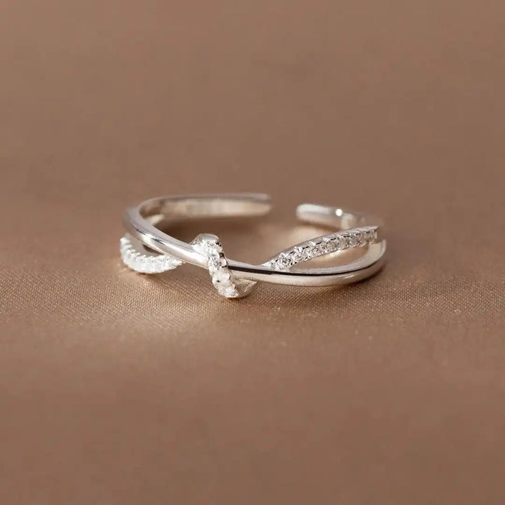 Timeless Cross Knot Band