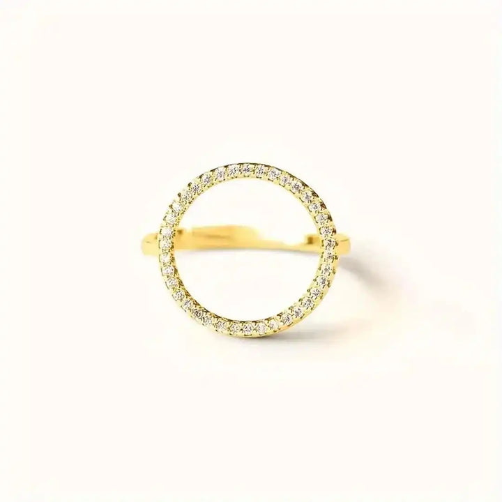 Cubic Zirconia Round Ring