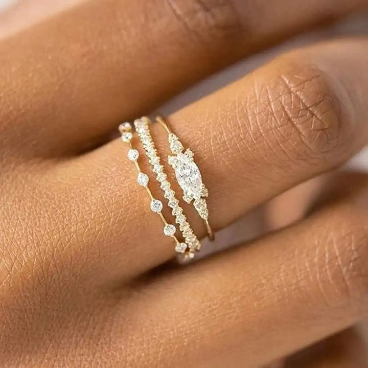 Mila Gold Ring Collection