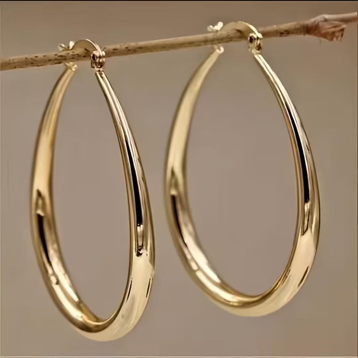 Unique Retro Gold Earrings