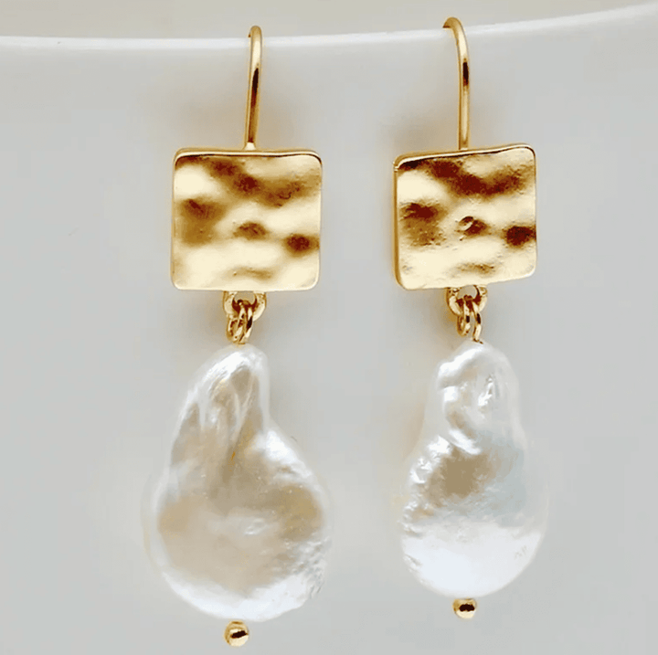 Vintage-Inspired Freshwater Pearl Earrings
