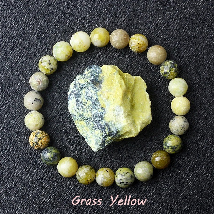 Radiant Sunshine Yellow Gemstone Bracelet