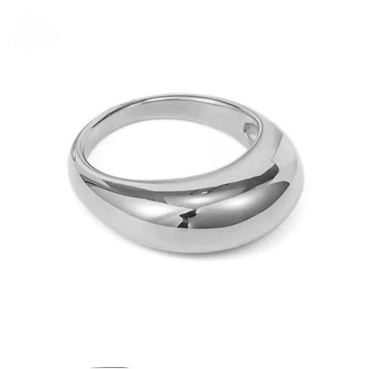 Eternal Golden Crescent Ring